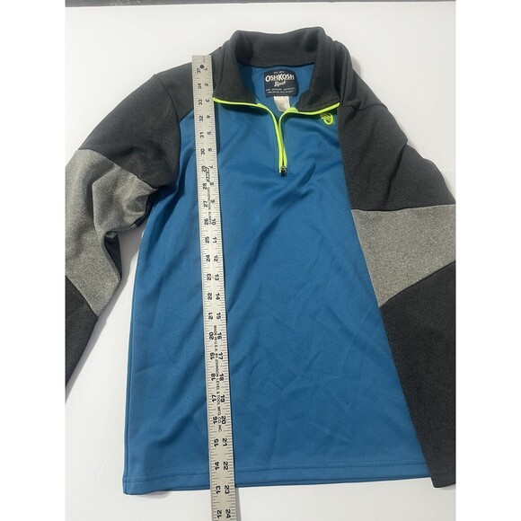Boy's Size 12~ Osh Kosh Jacket 1/4 Zip Pullover Sweatshirt Outerwear - Picture 5 of 8